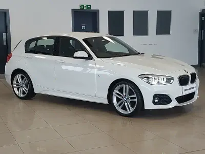 Used BMW 118 M Sport 136 HP (100 kW) 2017 White Hatchback