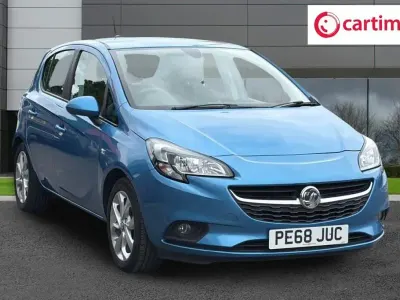 Używany Vauxhall Corsa S 100 KM (73 kW) 2018 Niebieski Hatchback