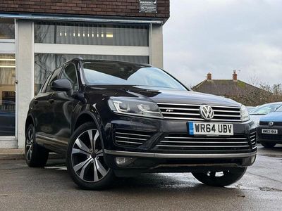 Black Used 2014 VW Touareg R-line SUV | £11,995 (Fair price)