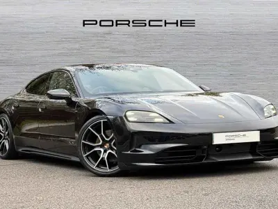 Used Porsche Taycan Black Edition 319 kW (435 HP) 2025 Jet black Sedan