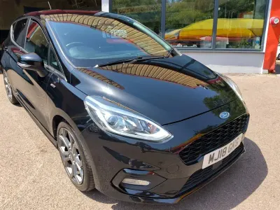 Used Ford Fiesta ST-Line 140 HP (102 kW) 2018 Black Hatchback