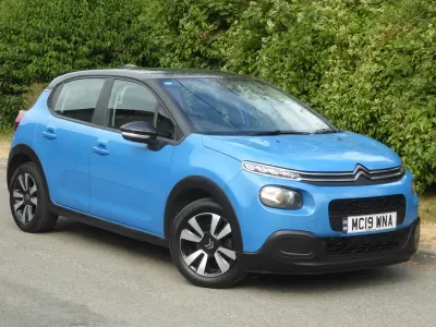 Used Citroën C3 Feel 2019 Blue Hatchback