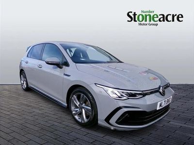 Used VW Golf VIII R-line 128 HP (94 kW) 2021 Grey Hatchback