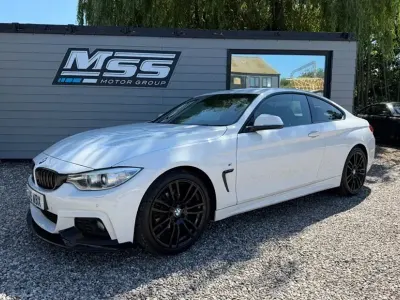 Used BMW 420 M Sport 190 HP (139 kW) 2016 White Coupe