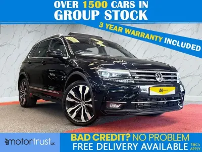 Used VW Tiguan R-line 240 HP (176 kW) 2019 Black SUV