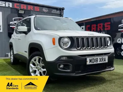 Begagnad Jeep Renegade Longitude 2018 Vit SUV