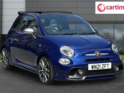 Used Abarth 595 Turismo 165 HP (121 kW) 2021 Blue Cabriolet