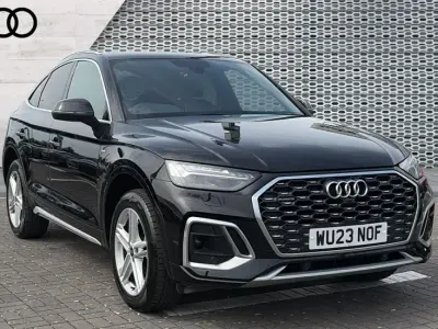 Used Audi Q5 S-Line 204 HP (150 kW) 2023 Black SUV