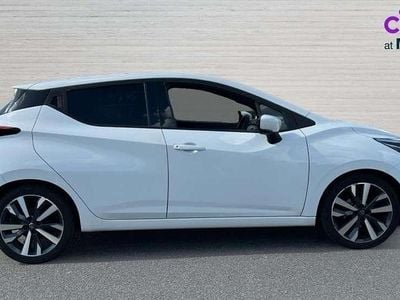 Usado Nissan Micra Tekna 90 HP (66 kW) 2018 Branco Citadino