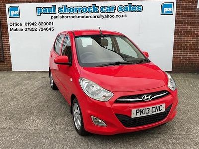 Red Used 2013 Hyundai i10 Active Hatchback | £3,148 (Fair price)