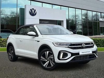 White New 2025 VW T-Roc Cabriolet R-line Cabriolet | £33,980 (Super price)