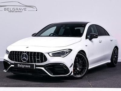 Used Mercedes CLA45 AMG AMG 421 HP (309 kW) 2023 White Coupe