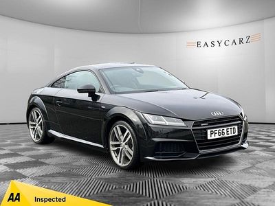 Begagnad Audi TT S-Line 2016 Svart Sportkupé