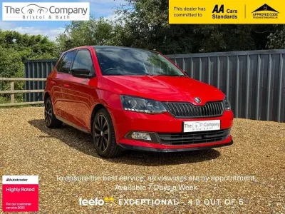 Used Skoda Fabia Monte Carlo 110 HP (80 kW) 2015 Red Hatchback