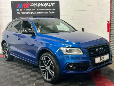 Used Audi Q5 S-line plus 190 HP (139 kW) 2016 Blue SUV