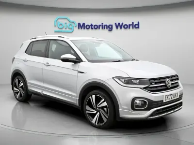 Used VW T-Cross R-line 110 HP (80 kW) 2022 Silver SUV