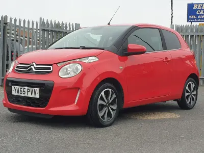 Used Citroën C1 Flair 82 HP (60 kW) 2016 Red Hatchback