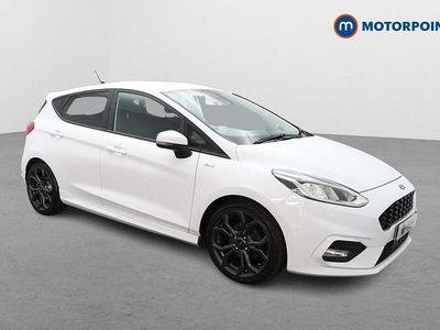 Usado Ford Fiesta ST-Line 125 HP (91 kW) 2019 Branco Citadino