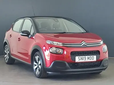 Used Citroën C3 Feel 68 HP (50 kW) 2019 Red Hatchback
