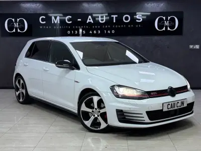 Used VW Golf VII GTI 2014 White Hatchback