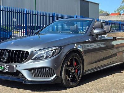 Usado Mercedes C250 AMG Line Premium Plus 2017 Cinzento Cabrios