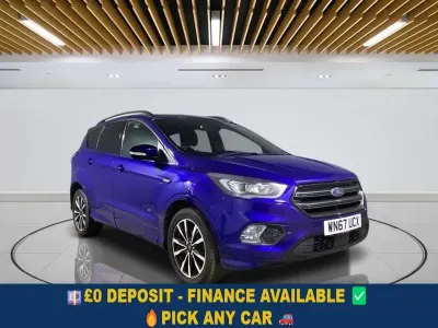 Used Ford Kuga ST-Line 180 HP (132 kW) 2017 Blue SUV