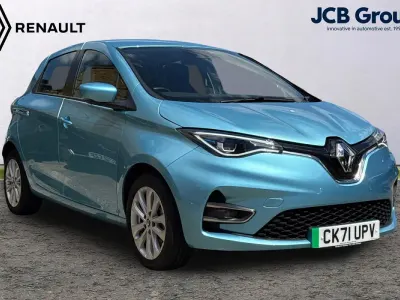 Used Renault Zoe Iconic 100 kW (136 HP) 2021 Blue Hatchback