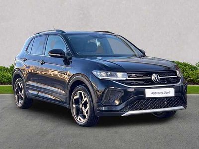 Black Used 2025 VW T-Cross R-line SUV | £22,933 (Fair price)