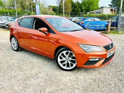Used Seat Leon FR 180 HP (132 kW) 2018 Orange Hatchback