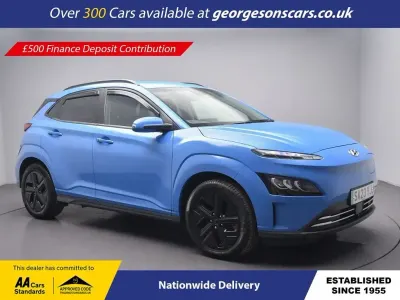 Used Hyundai Kona Premium 100 kW (136 HP) 2023 Blue SUV