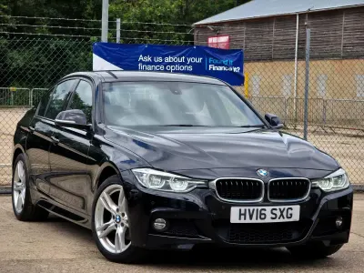 Used BMW 330e M Sport 2016 Black Sedan