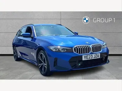 Used BMW 330 M Sport 288 HP (211 kW) 2023 Blue Estate