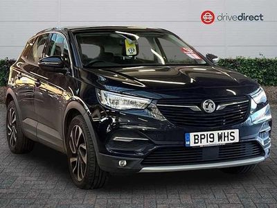 Used Vauxhall Grandland X Elite 130 HP (95 kW) 2019 Black SUV