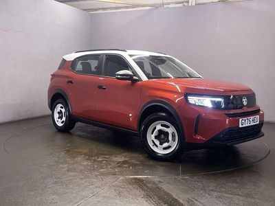 New Vauxhall Frontera Design Edition 83 kW (113 HP) 2025 Orange SUV