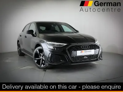 Used Audi A3 Sportback S-Line 110 HP (80 kW) 2023 Black Hatchback