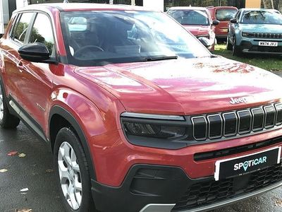 Used Jeep Avenger Altitude 101 HP (74 kW) 2024 Red SUV