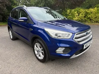 Used Ford Kuga Titanium 150 HP (110 kW) 2017 Blue SUV