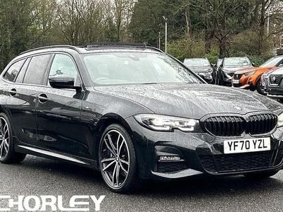 Used BMW 320 M Sport 190 HP (139 kW) 2021 Black Estate
