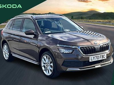 Begagnad Skoda Kamiq SE L 115 HK (84 kW) 2021 Brun SUV