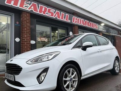 Used Ford Fiesta Zetec 101 HP (74 kW) 2018 White Hatchback