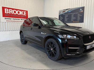 Black Used 2017 Jaguar F-Pace R-Sport SUV | £11,390 (Fair price)