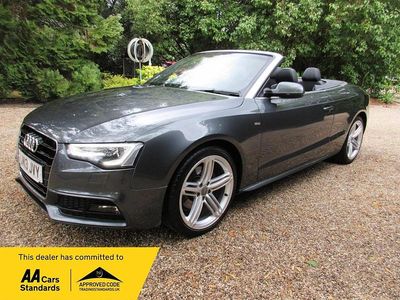 Grey Used 2013 Audi A5 Cabriolet S-Line Cabriolet | £11,995 (A bit pricey)