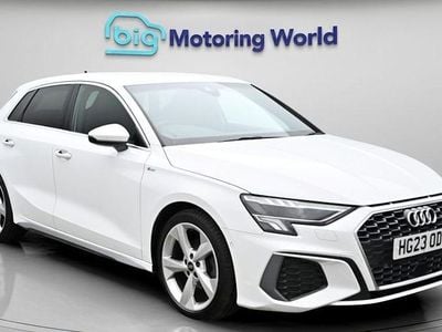 Used Audi A3 Sportback S-Line 150 HP (110 kW) 2023 White Hatchback