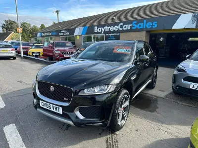 Used Jaguar F-Pace S 300 HP (220 kW) 2016 Black SUV