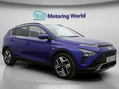 Usado Hyundai Bayon Premium 100 HP (73 kW) 2023 Azul SUV