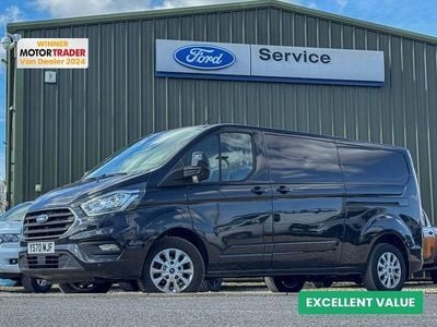 Used Ford Transit Custom Limited 130 HP (95 kW) 2020 Black Van