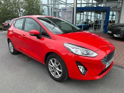 Used Ford Fiesta Zetec 2019 Red Hatchback
