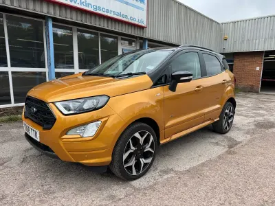 Used Ford Ecosport ST-Line 125 HP (91 kW) 2019 Yellow SUV
