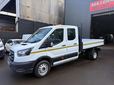 Used Ford Transit 130 HP (95 kW) 2021 White Cabriolet
