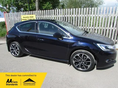 Used DS Automobiles DS4 Prestige 120 HP (88 kW) 2016 Blue Hatchback